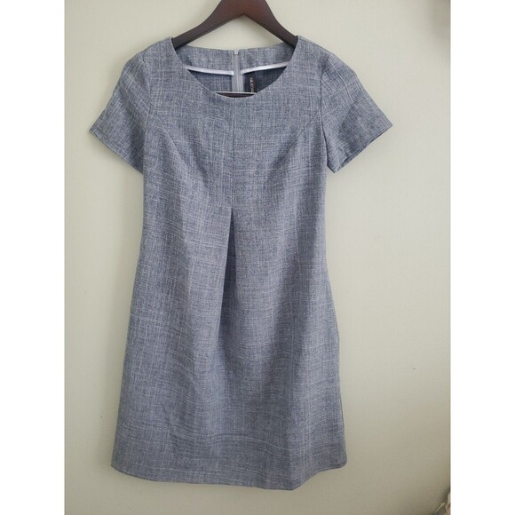 Rebecca Tatti Womens Blue Pockets Midi Dress Sz Xs-us Size 4 - Picture 2 of 10